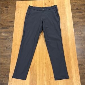 Men's Lululemon Slim Fit Commission Navy Pants